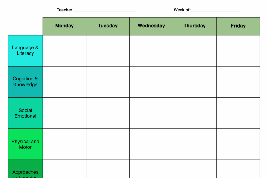 10 Best Free Printable Toddler Lesson Plans Printablee Printable