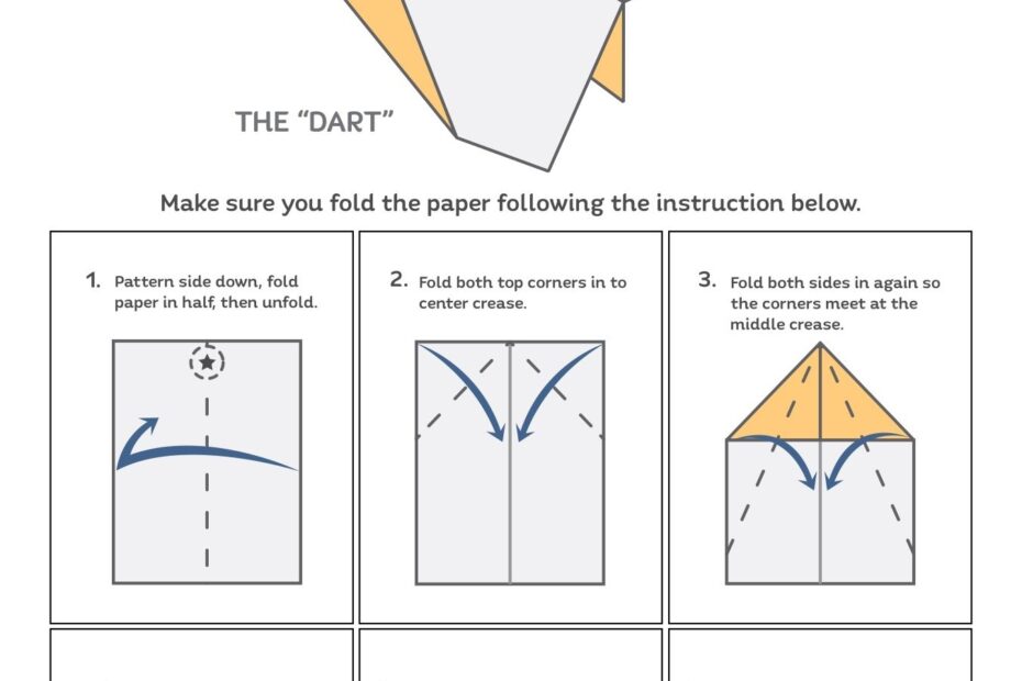 10 Best Printable Paper Airplane Patterns