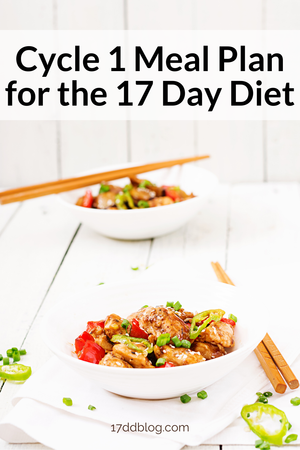 17 Day Diet Meal Plan Printable