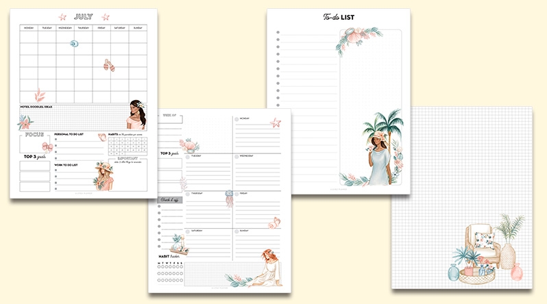 17 Free Printable Planner Pages Lovely Planner