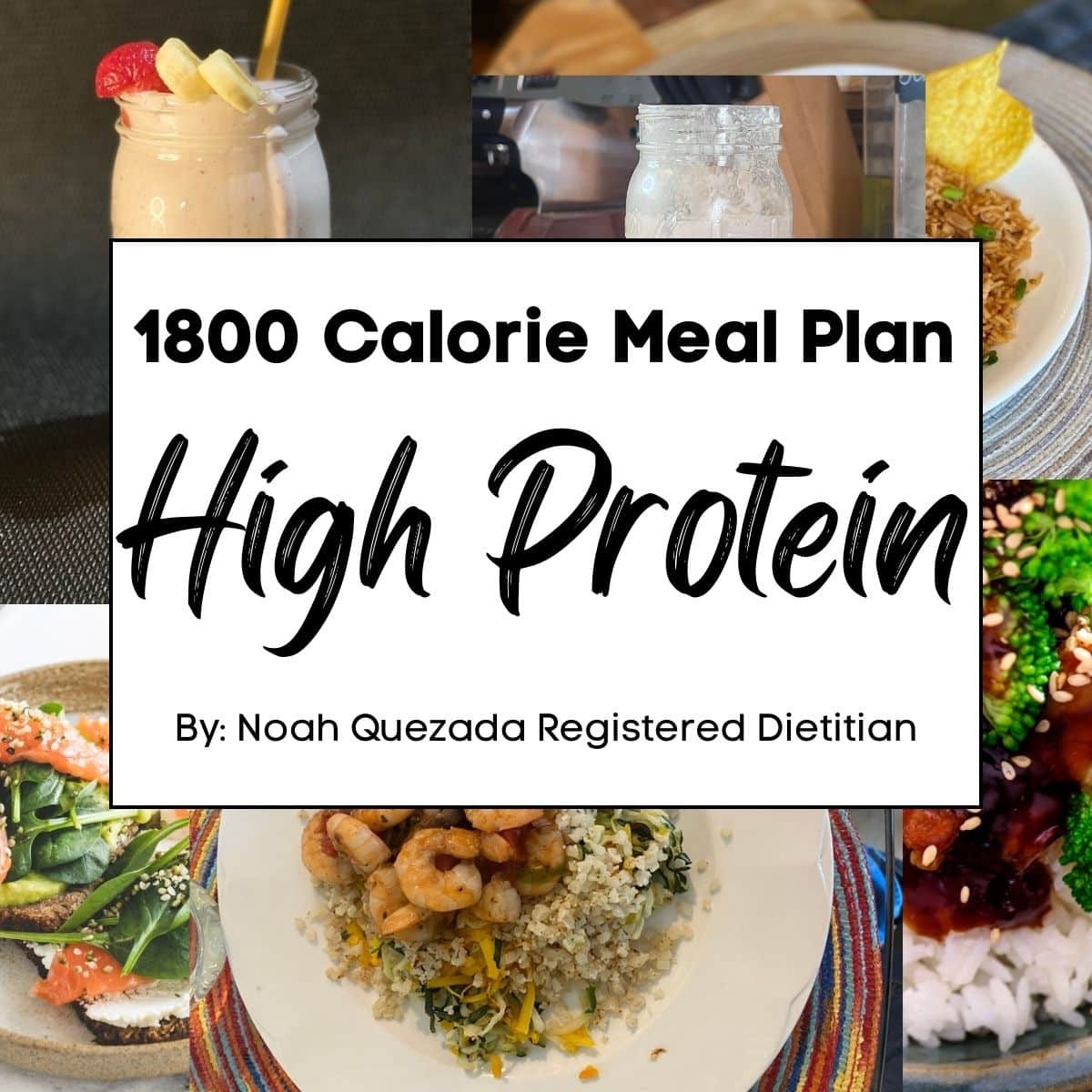 1800 Calorie Meal Plan High Protein Easy 57 OFF