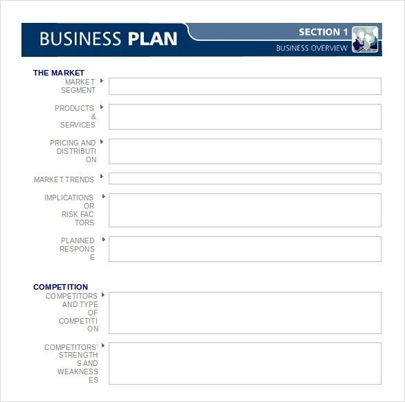 20 Free Printable Business Plan Template