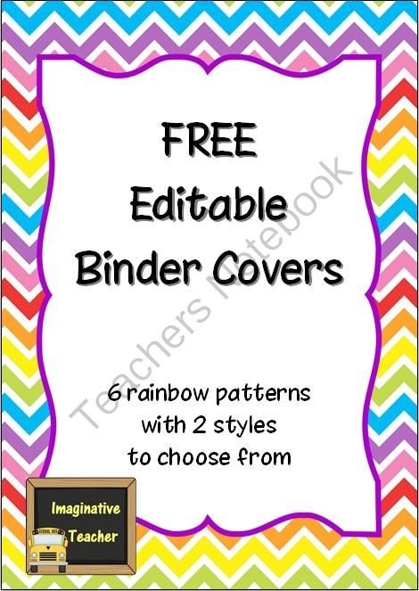 20 Lesson Plan Binder Cover Template Simple Template Design