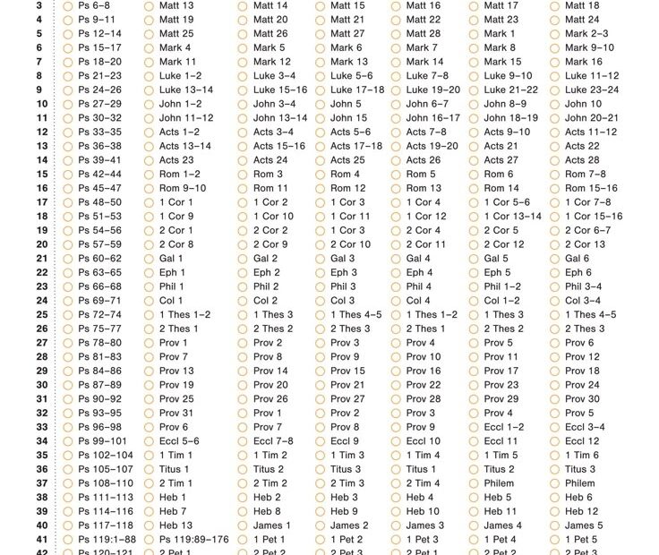 2024 Bible Reading Plan For Teens