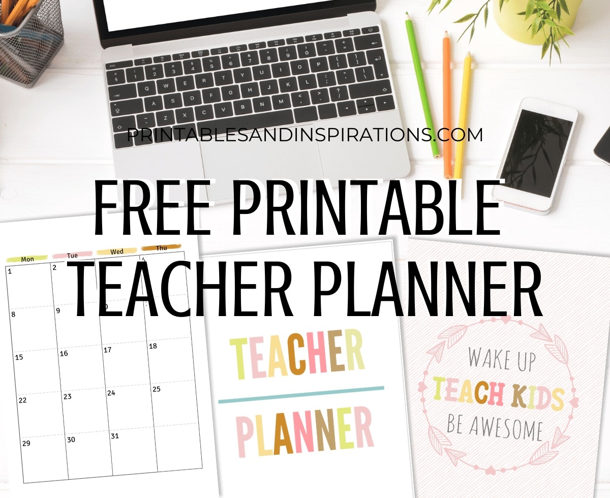 2025 2026 Teacher Planner Free Printable Printables And Inspirations