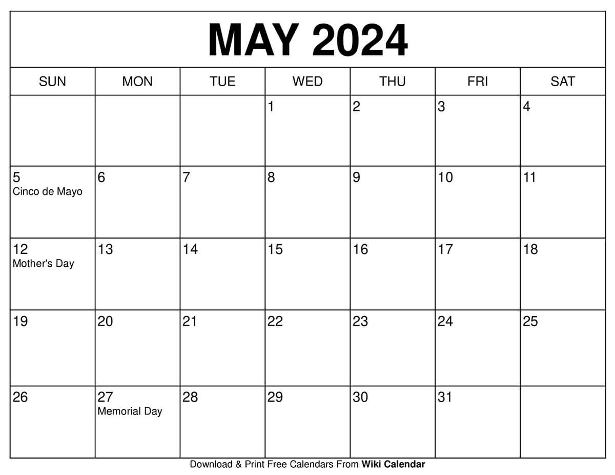 2025 May Calendar Planner Printable Pages Andrew Cao