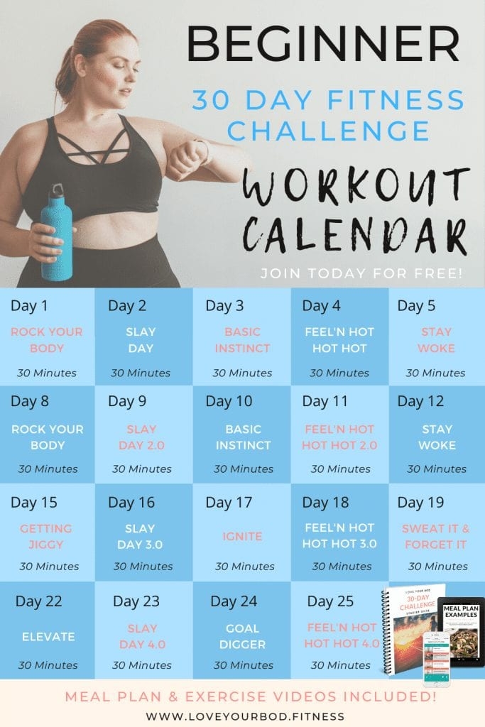 30 Day HIIT Workout Plan For Beginners