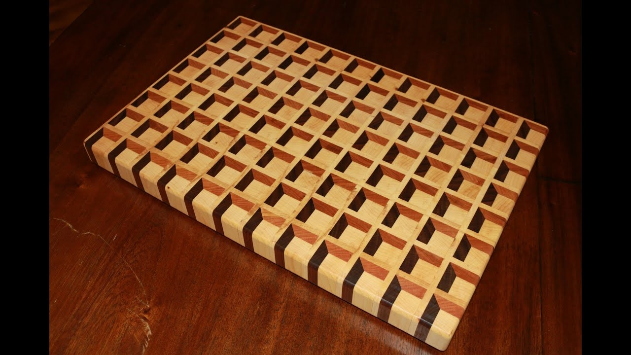 3d End Grain Cutting Boards Pdf Plans Rodast