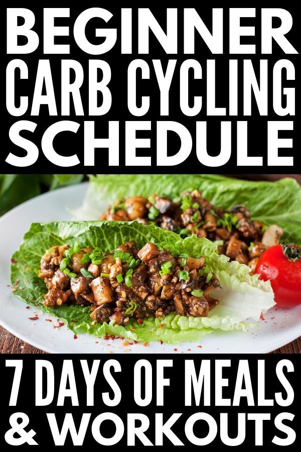 7 Day Carb Cycling Diet Workout Plan For Beginners And Beyond Carb 