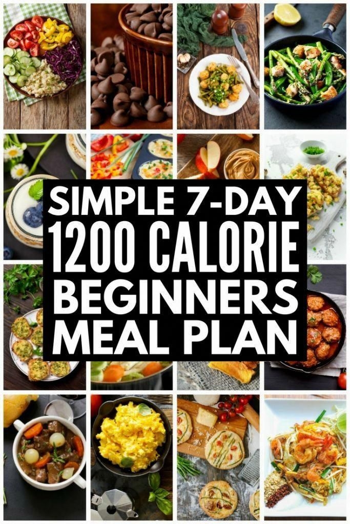 7 Day Printable 1200 Calorie Diet Plan Printable Word Searches