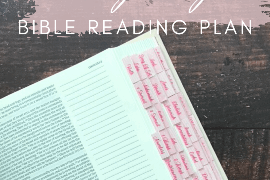 90 Day Bible Reading Plan Printable