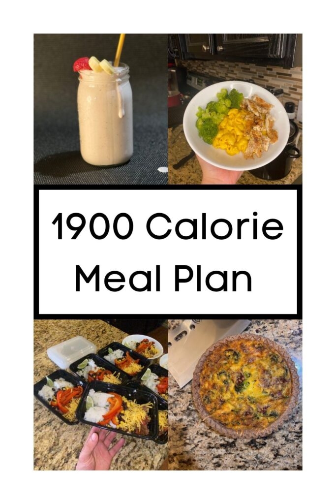 900 Calorie Meal Plan Printable Fillable Form 2024
