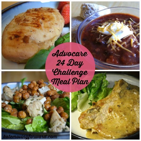 Advocare 24 Day Challenge Meal Plan Chasing Vibrance