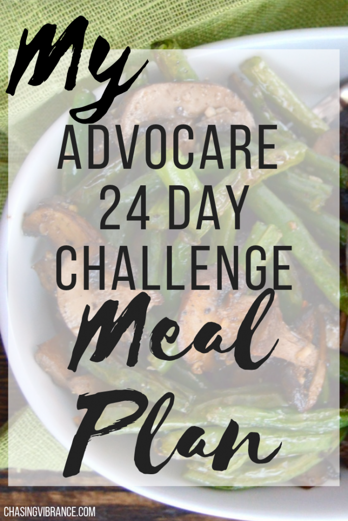 Advocare 24 Day Challenge Meal Plan Great Meal Ideas For The Advocare 