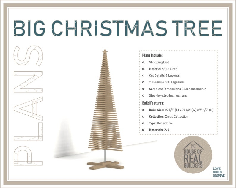 Big 2x4 Spiral Christmas Tree Plans Wooden Spiral Tree Woodworking 