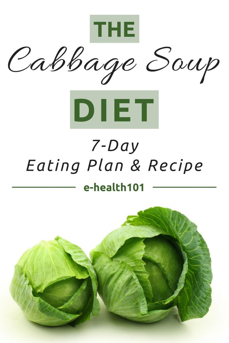 Cabbage Soup Diet Plan Printable Version The Top 20 Ideas About Cabbage 