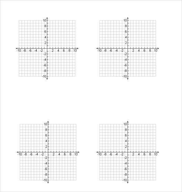Cartesian Graph Paper Printable