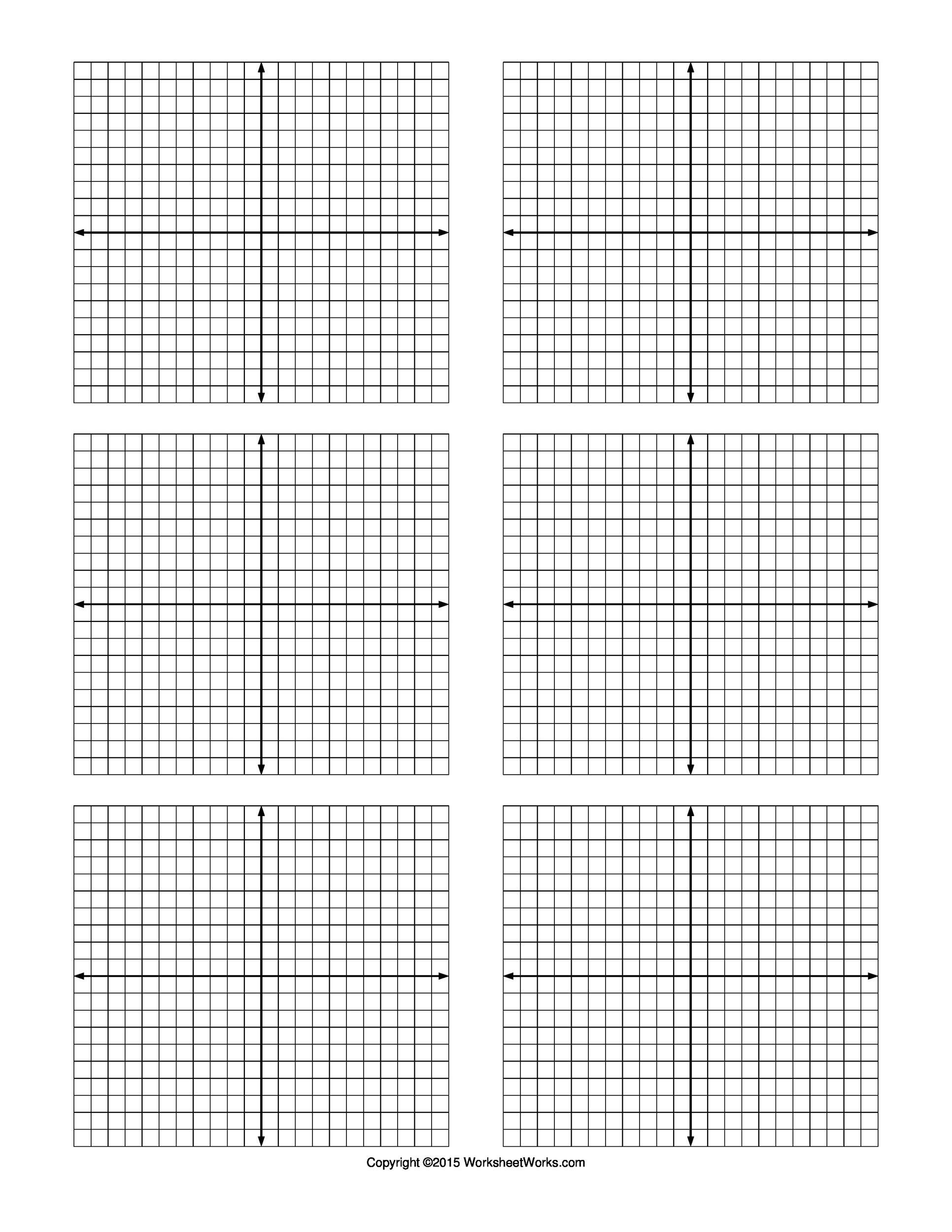 Coordinate Plane Graph Paper Printable Printable Templates