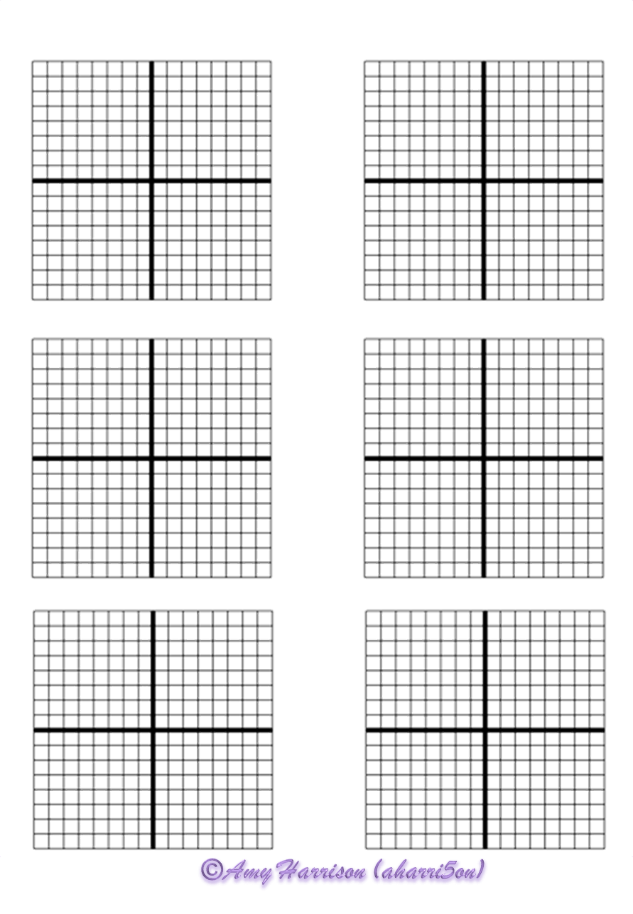 Coordinate Plane Printable