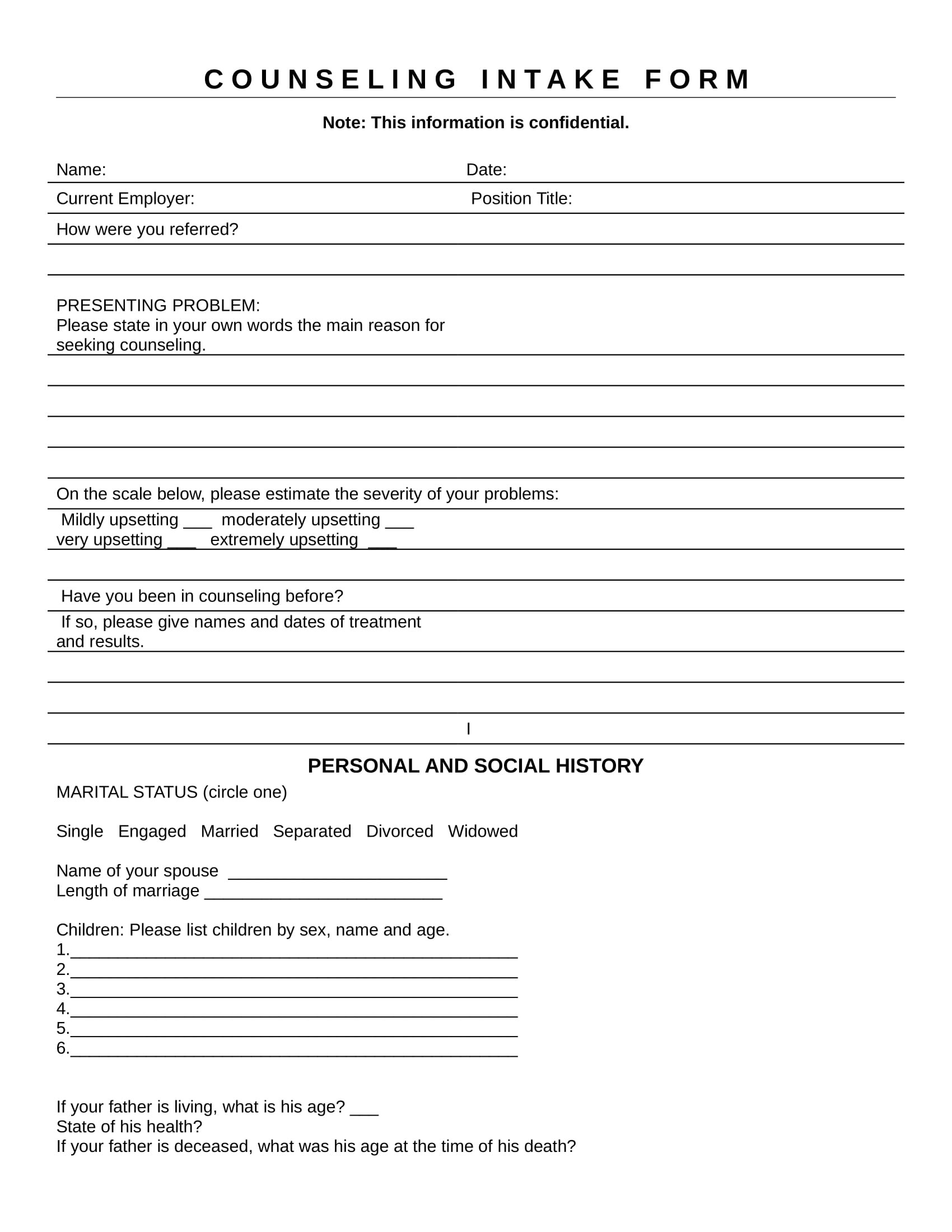 Counseling Treatment Plan Template Pdf Pin On Core Values Simple 