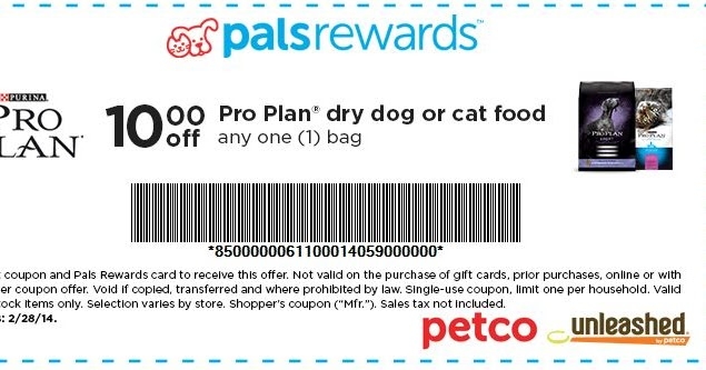 Coupons And Freebies Hot Coupon 8 1 Purina Pro Plan Dog Food Any Size 