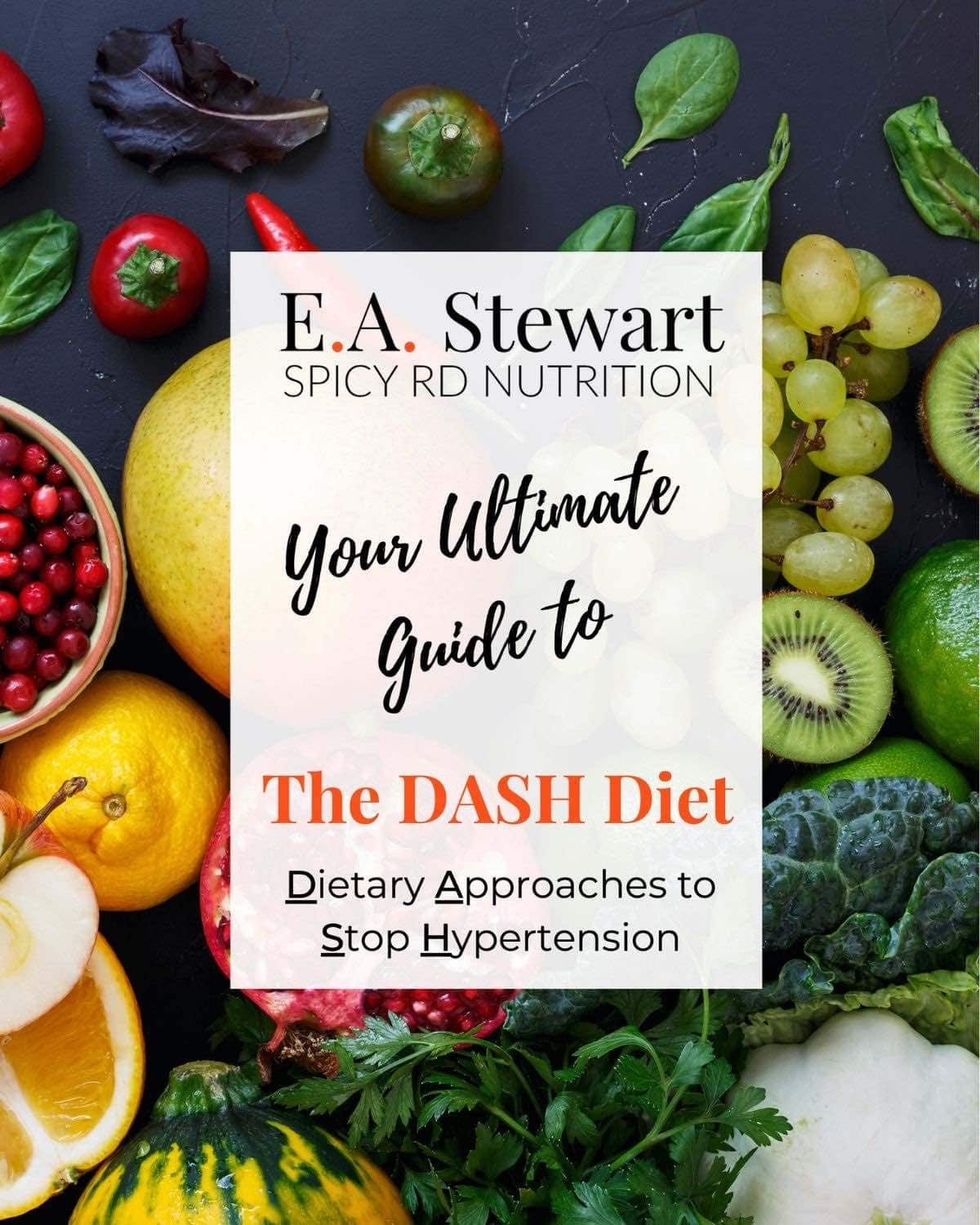 DASH Diet Printable Meal Plan PDF To Lower Blood Pressure