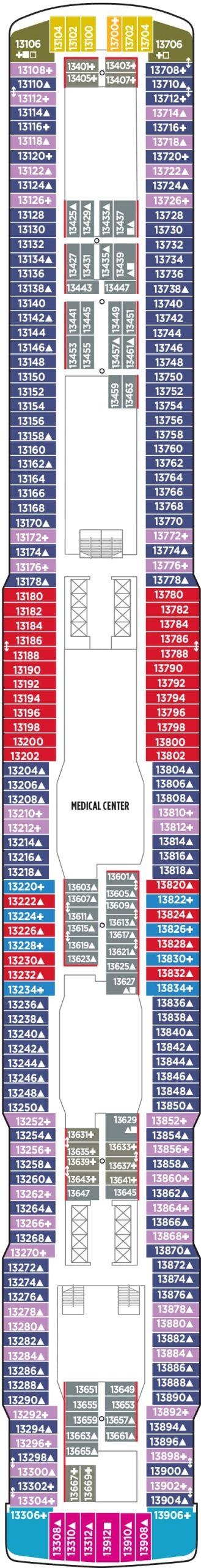 Deck Plans Ncl Encore Dr Travel Dental Ce