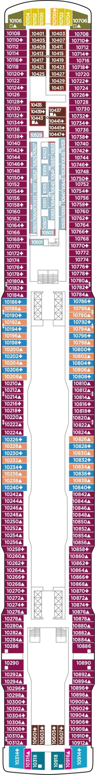 Deck Plans Ncl Encore Dr Travel Dental Ce