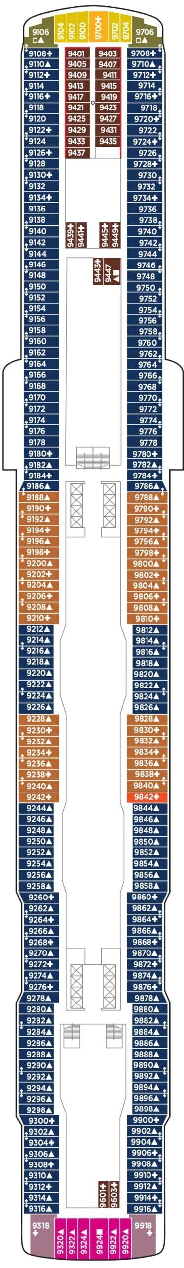 Deck Plans Ncl Encore Dr Travel Dental Ce