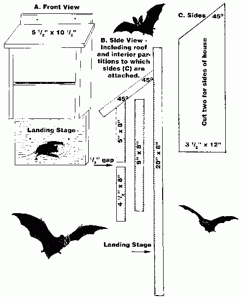Diy Printable Bat House Plans Diy Printable Bat House Plans