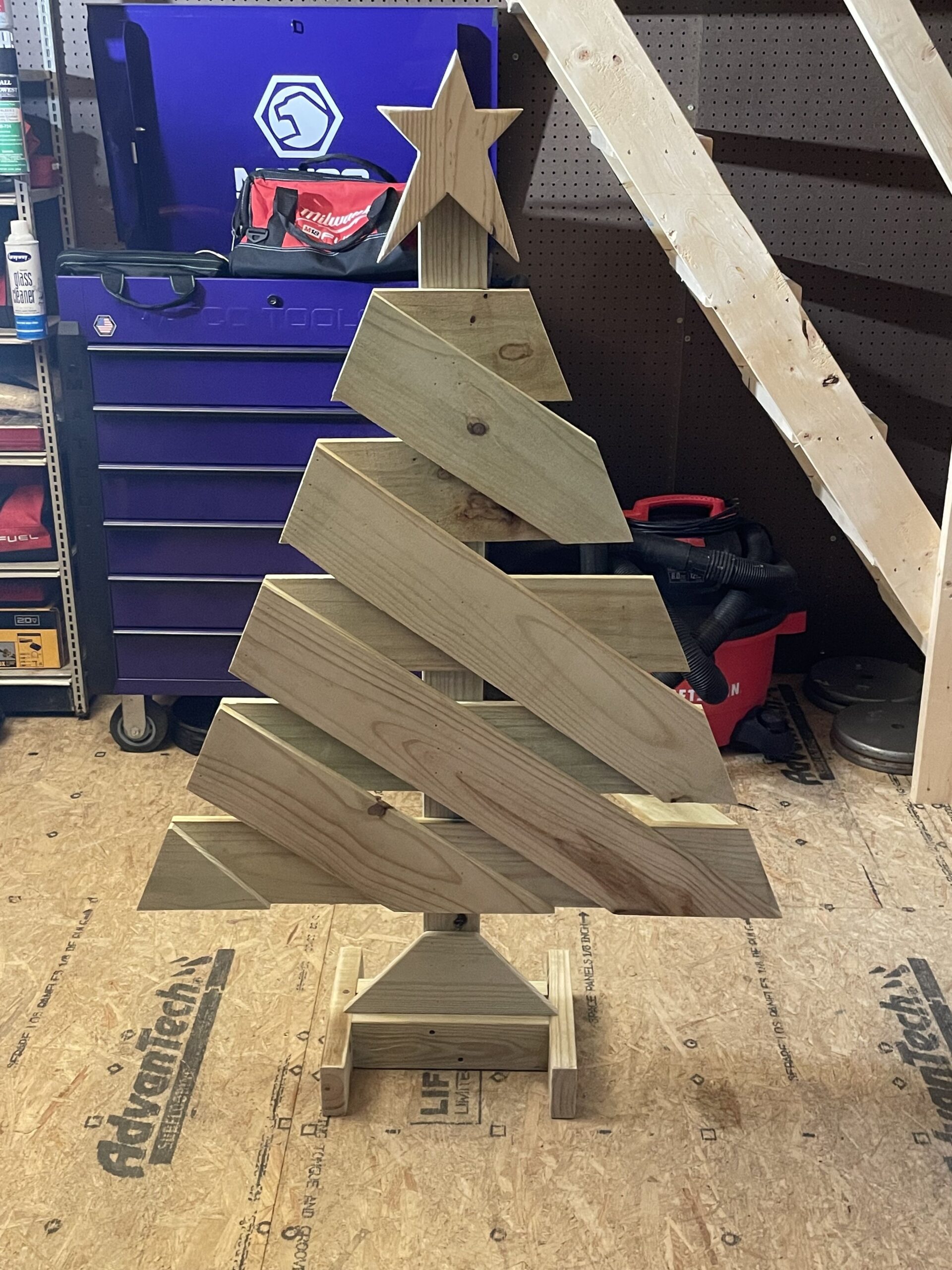 Diy Wooden Christmas Tree Plans Printable Templates Free