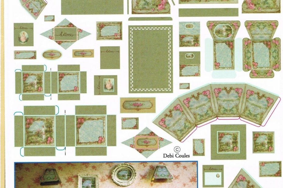 Dollhouse Free Printables Printable Dollhouse Furniture