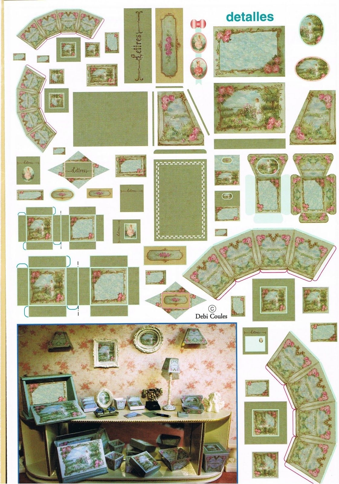 Dollhouse Free Printables Printable Dollhouse Furniture