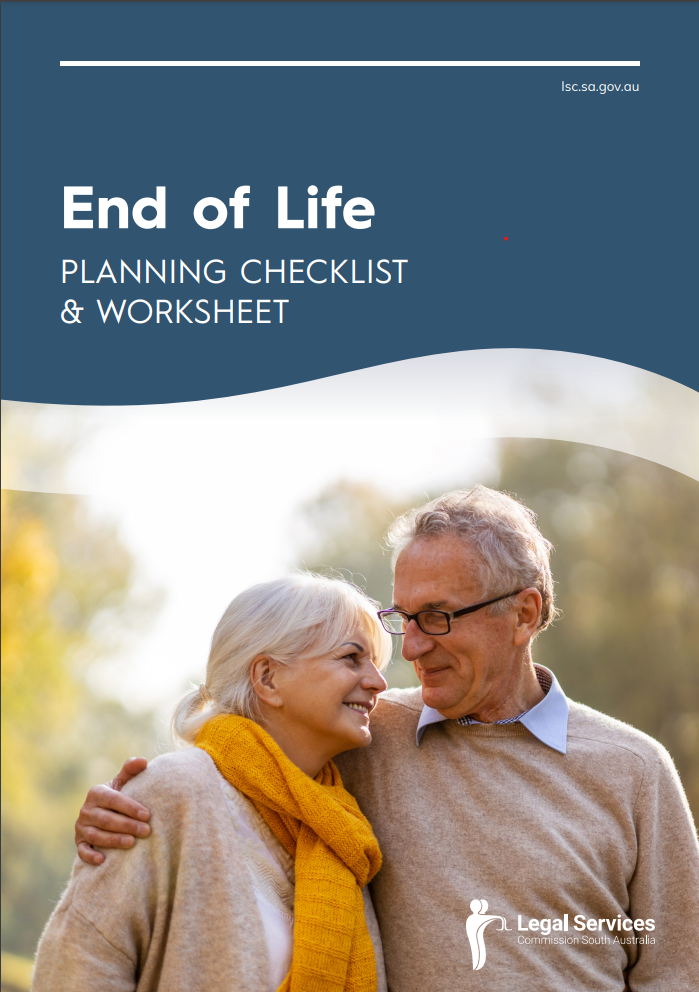 End Of Life Planning Checklist And Worksheet