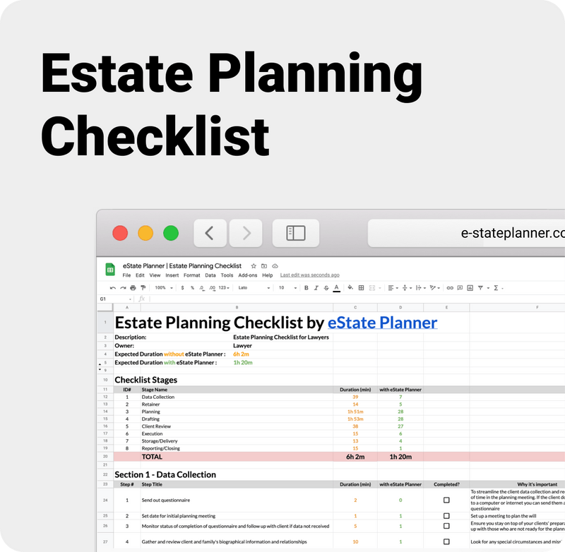 Estate Planning Checklist