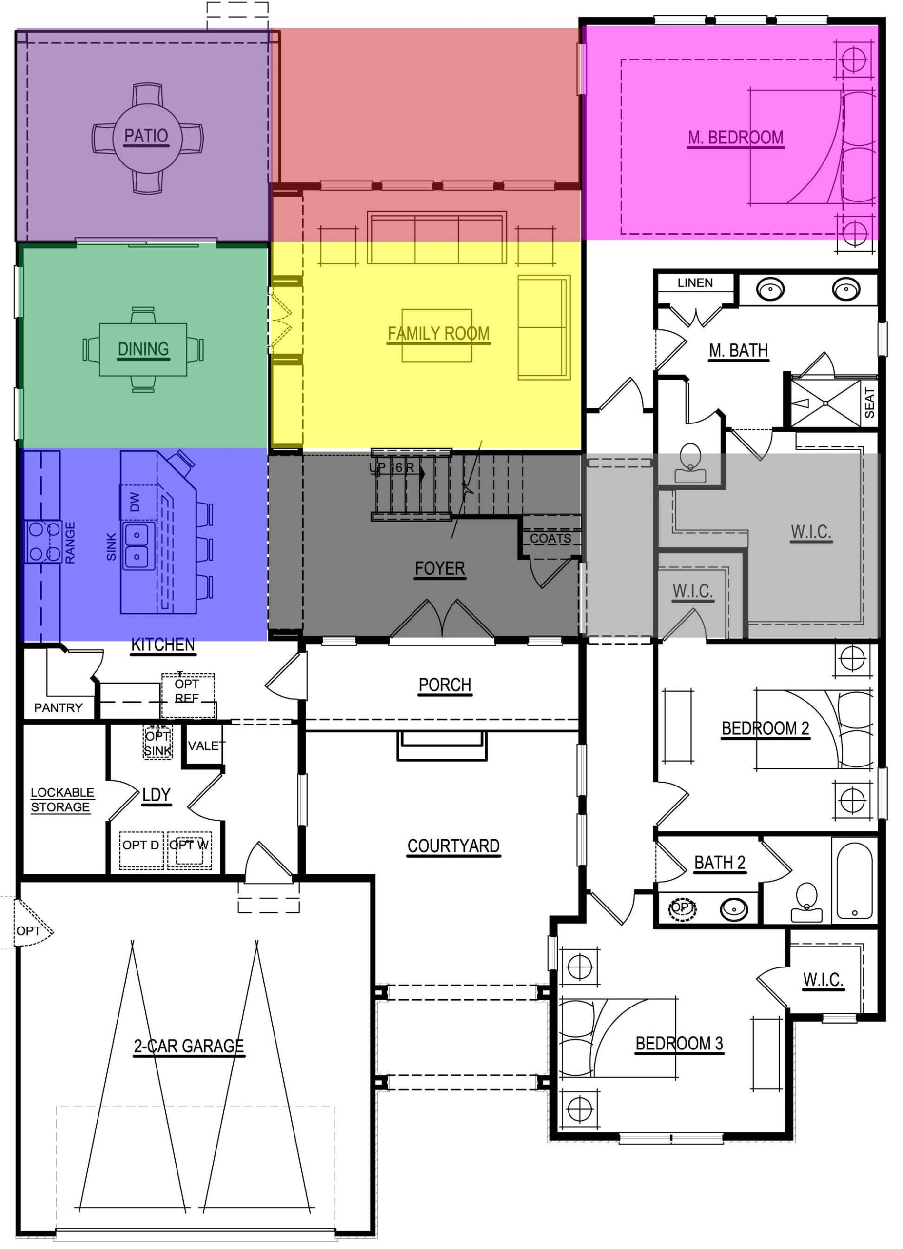 Floor Plan Printable Bagua Map