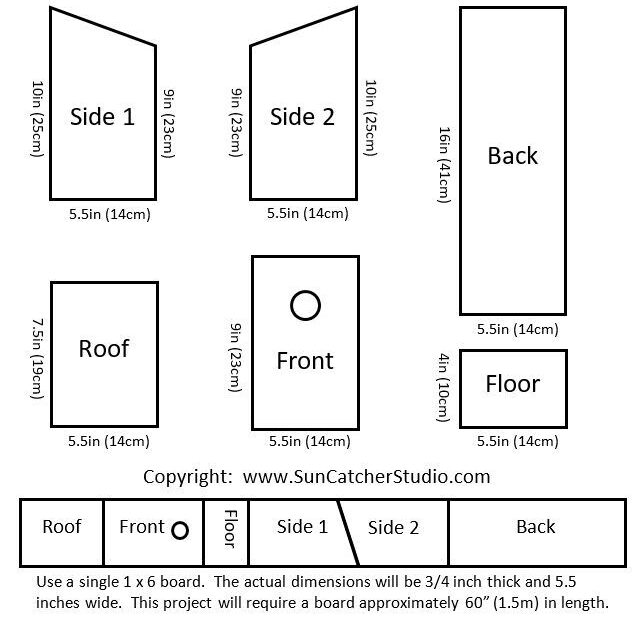 Free Birdhouse Plans Printable Printable New Year Banners