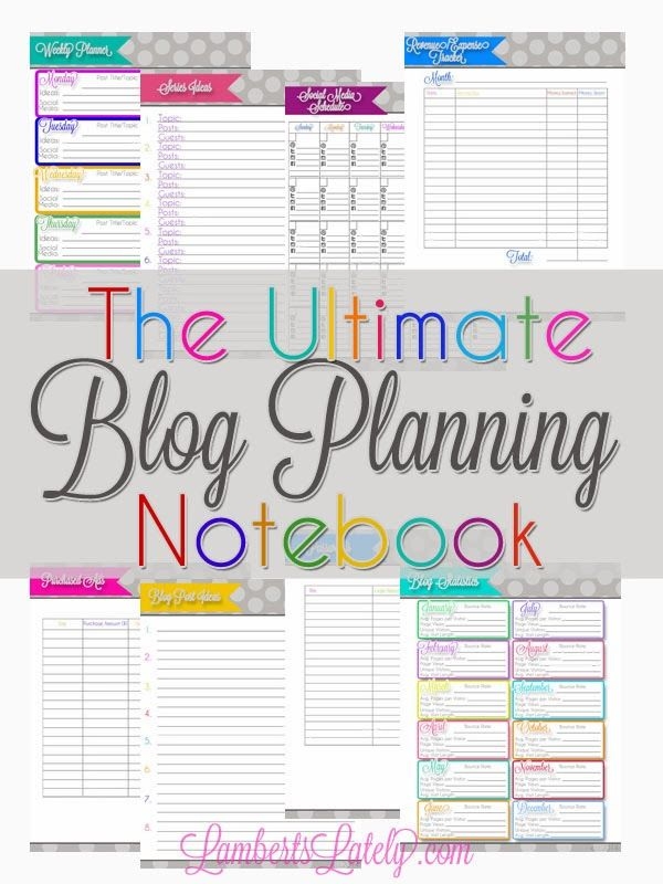 Free Blog Planning Printables Artofit