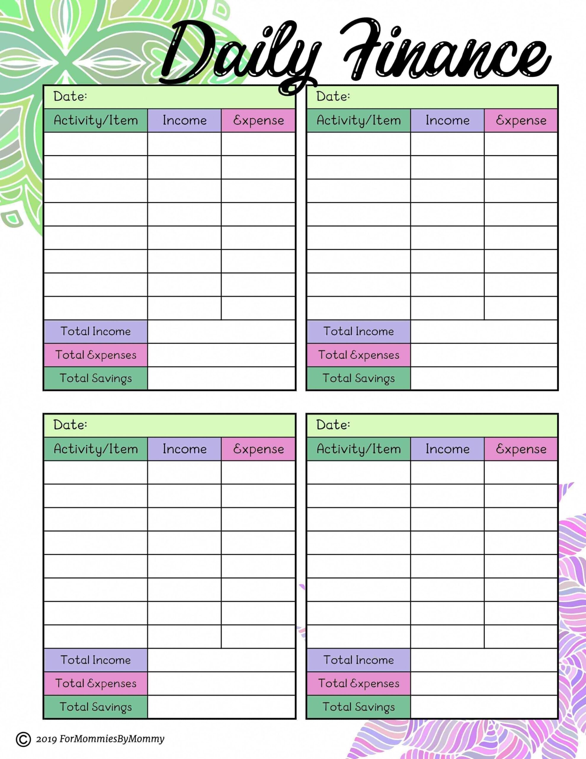 Free Budget Planner Printables Vrogue co