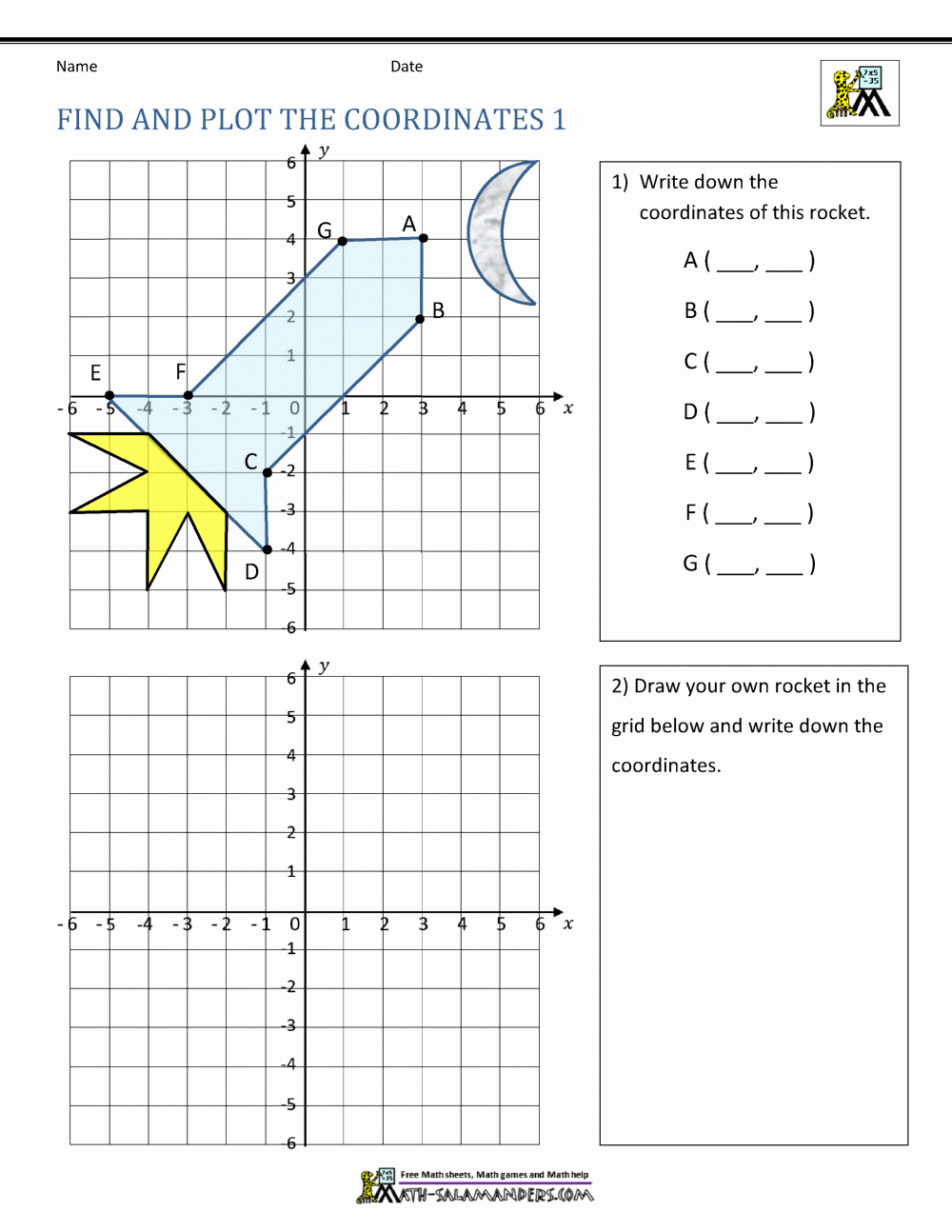 Free Coordinate Graphing Worksheets Elegant Coordinate Plane Worksheets 