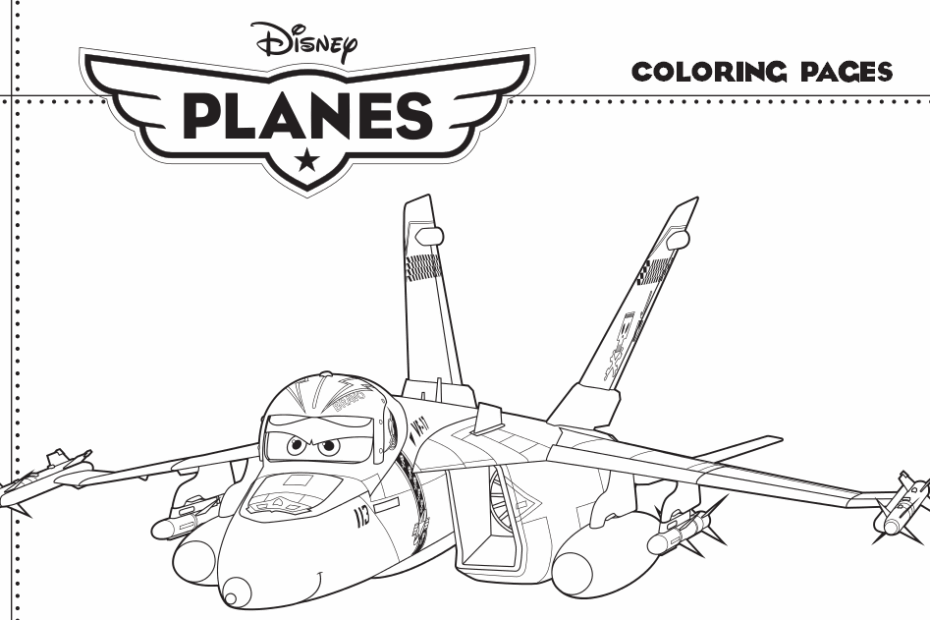 Free Disney Planes Printable Coloring Pages Activity Sheets