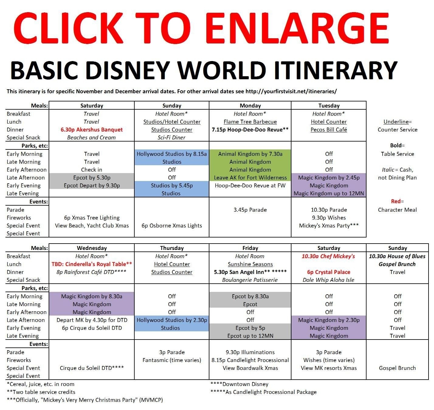 Free Disney World Planning Printables Pdf