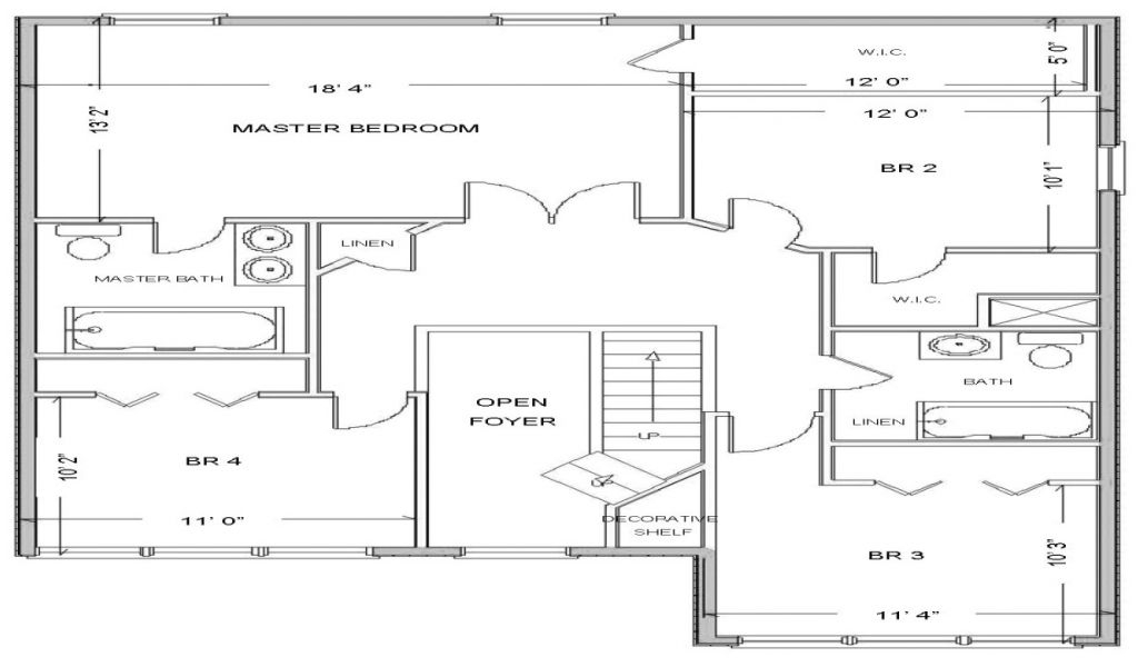 Free House Layouts Floor Plans Simple Small House Floor Plans Free 