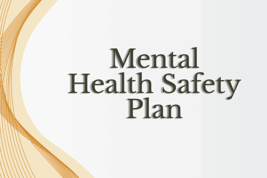 Free Mental Health Safety Plan Template To Edit Online