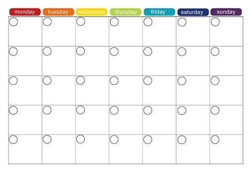 Free Monthly Meal Planner Template Monthly Menu Plan Printable 
