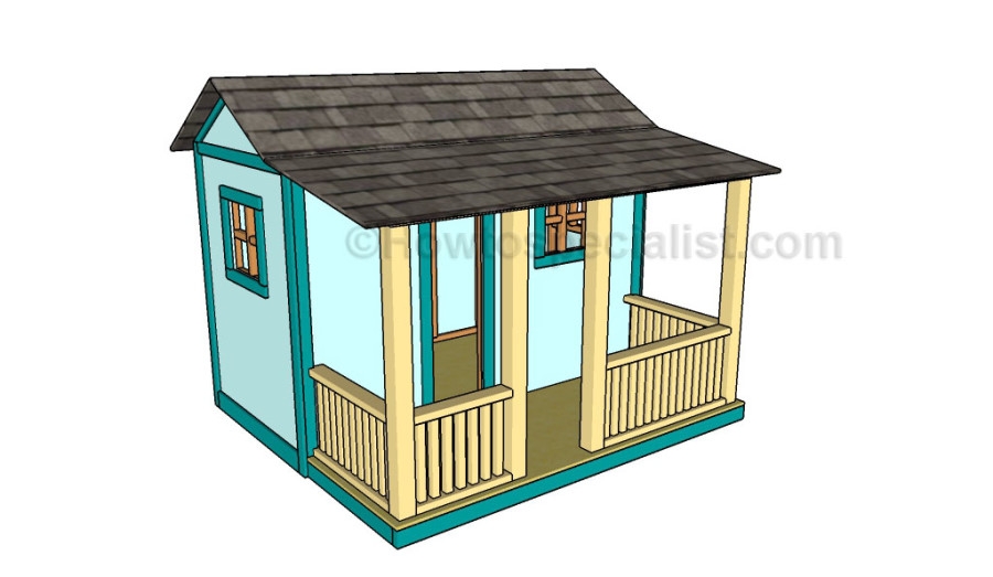 Free Playhouse Plans HowToSpecialist How To Build Step By Step DIY 