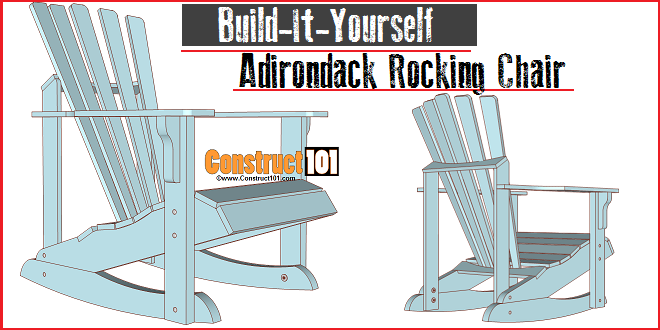 Free Printable Adirondack Rocking Chairs Plans Printable Templates
