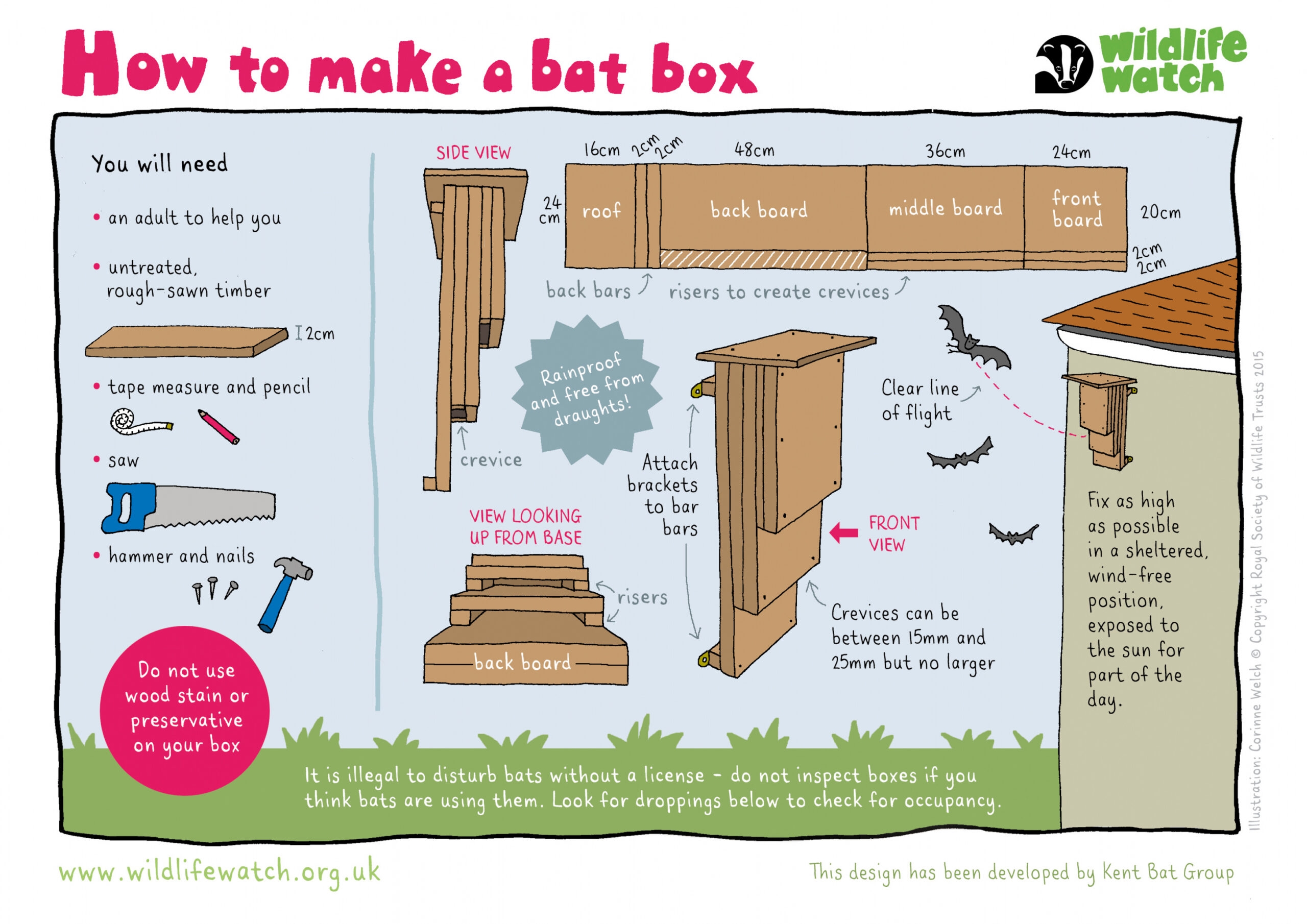 Free Printable Bat House Plans FREE Printable HQ