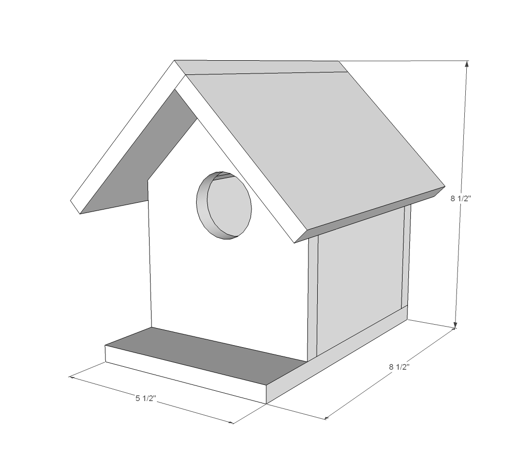 Free Printable Birdhouse Plans