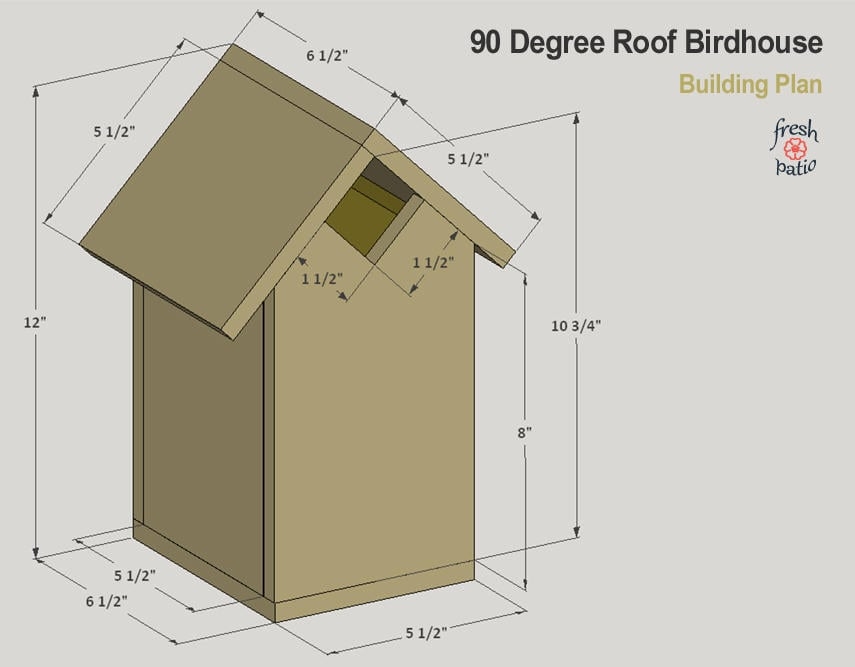 Free Printable Birdhouse Plans